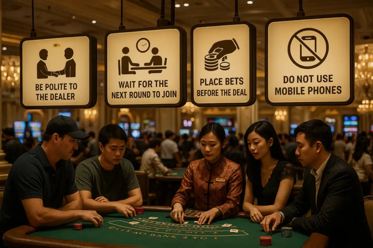 Этикет в казино: поведение и уважение
